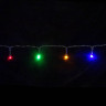 Новогодняя светодиодная гирлянда LUCA LIGHTING, мультиколор, на батарейках, 48 ламп, 360 см 83087